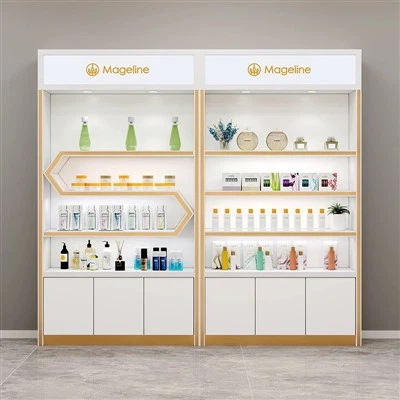Estante de pantalla de la tienda de perfume