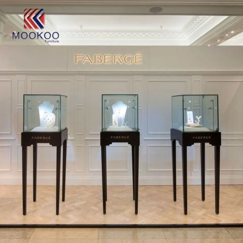 Exhibición de exhibición de joyería personalizada