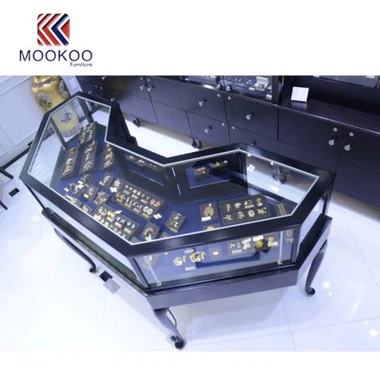 Gabinete de exhibición de lujo de la joyería