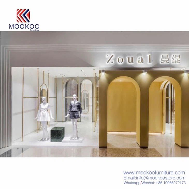 Clothes Rack Retail Store