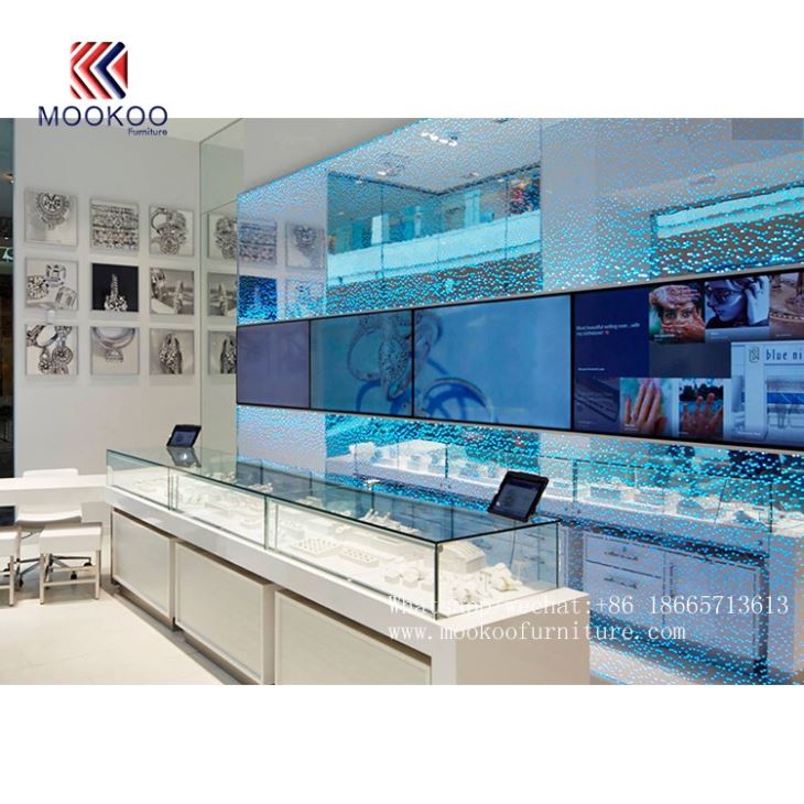 Customized Jewelry Showcase Jewelry Display Furniture
