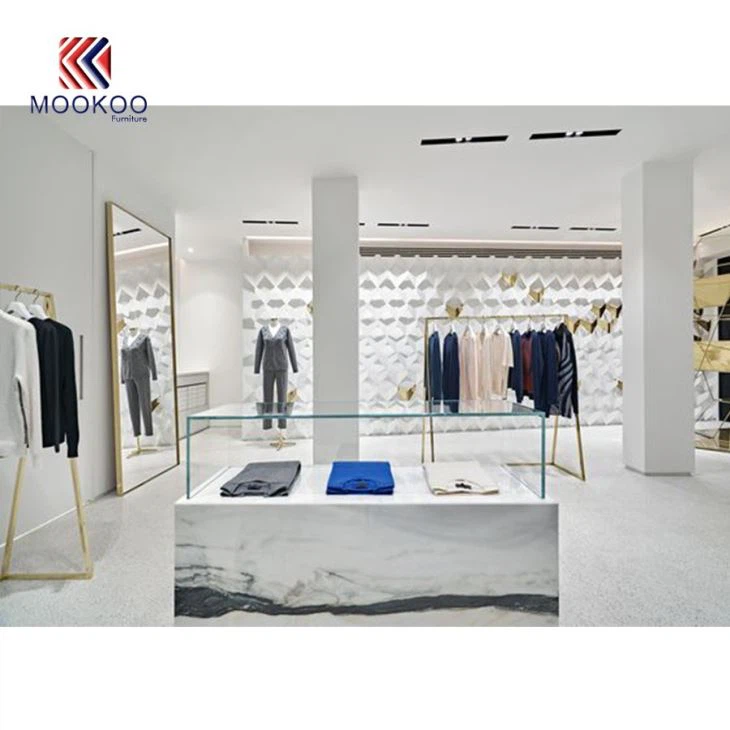 Factory For Fashionable Clothing Store Design Ladies Clothes Shop Design From CHINA MOOKOO
