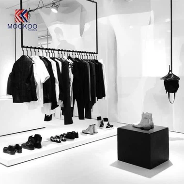 Tienda de ropa Muebles de exhibición