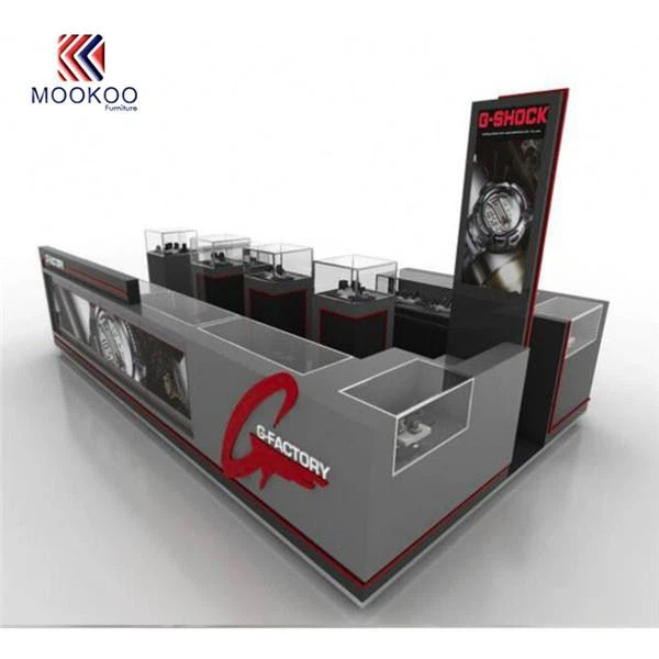 12*10 Ft Mall Watch Kiosk Showcase