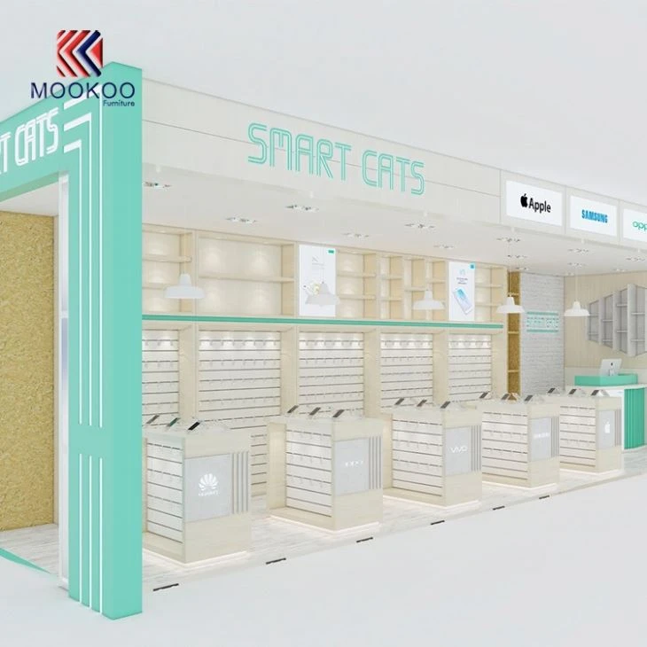 Centro comercial Accesorios para teléfonos móviles Pantalla