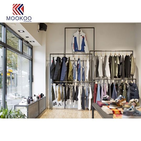 Modern Man Clothes Showcase