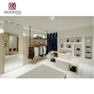 Rack de exhibición de accesorios de tienda boutique