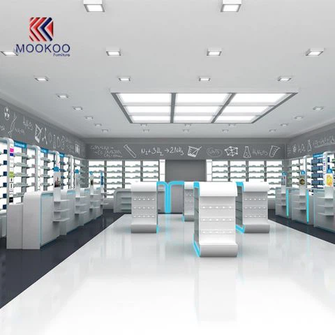 Europa Style High End Farmacia Shop Diseño de interiores