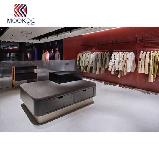 Wall Clothes Display Shelves