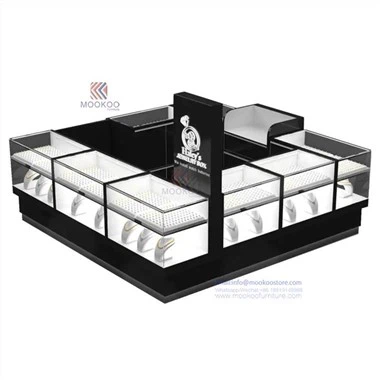 diseño de quiosco de reloj de joyería